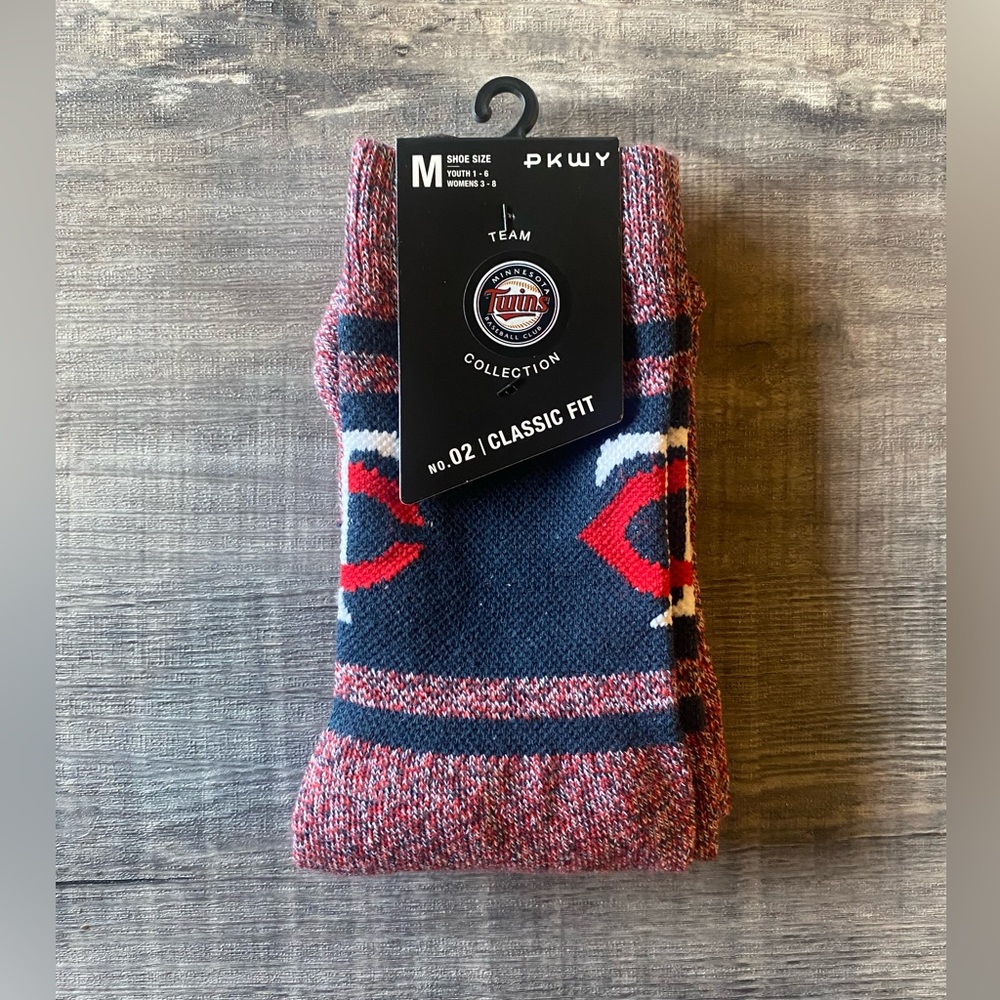Minnesota Twins Crew Socks | M